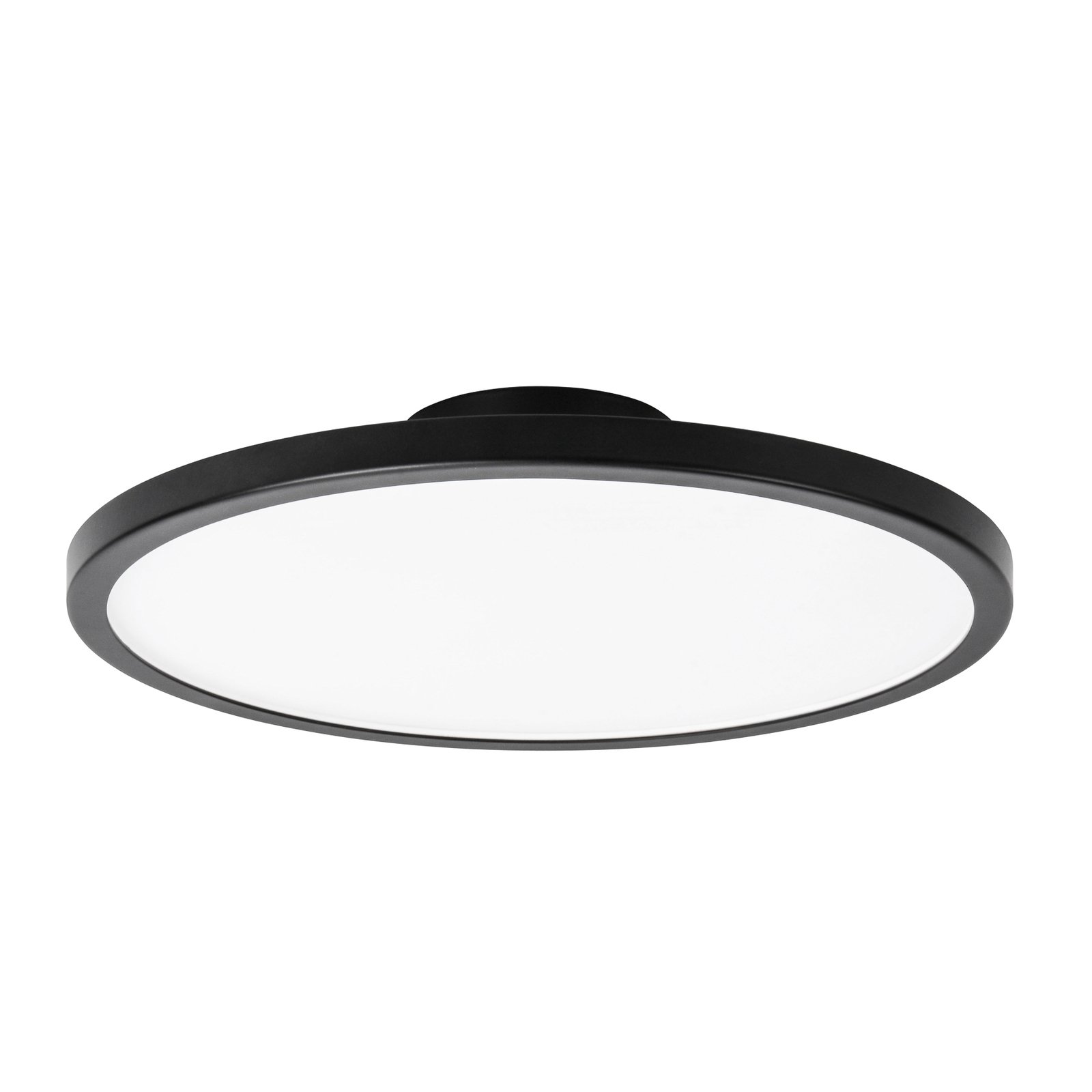 LIGHTME Aqua LED ceiling light Ø 30.2cm black