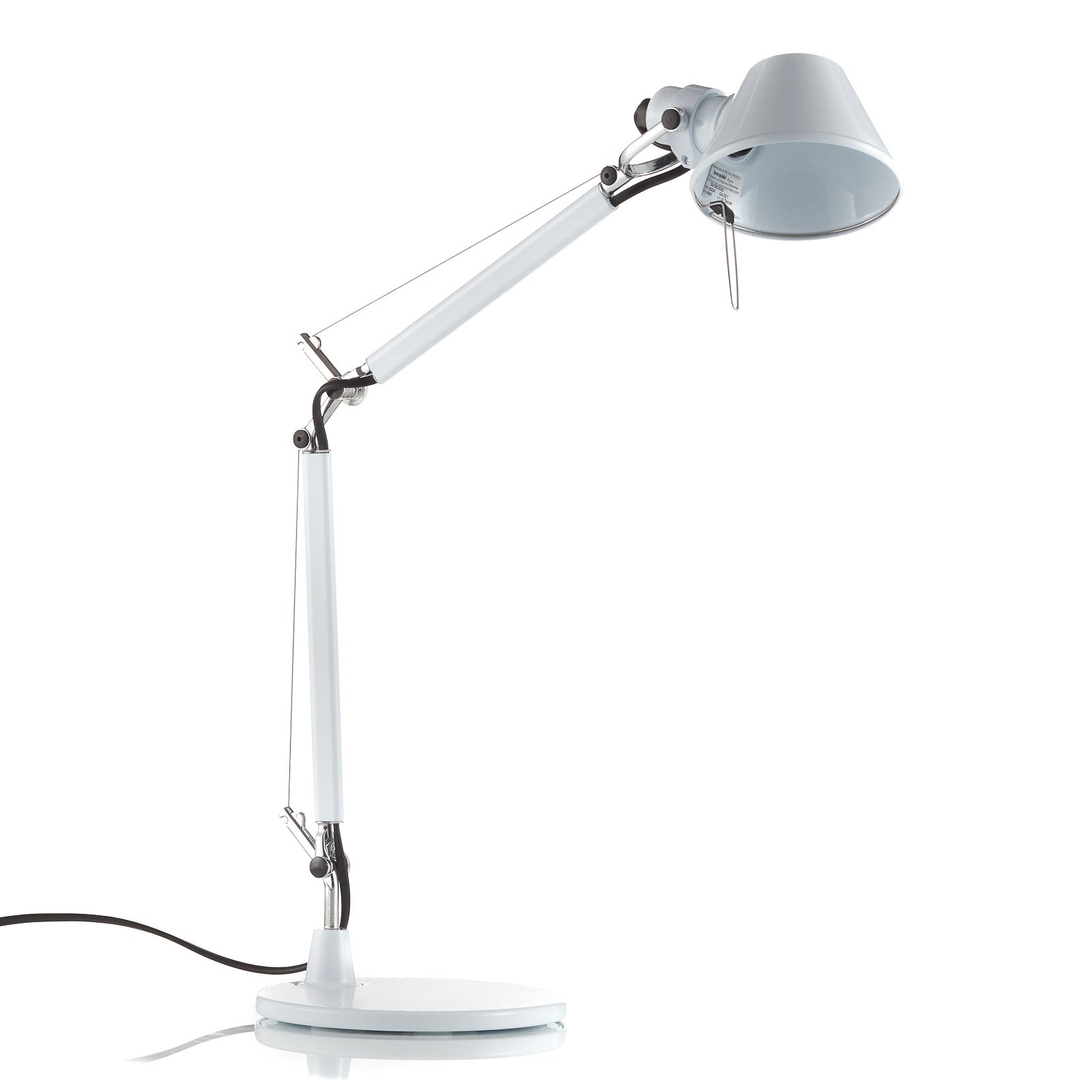 Artemide Tolomeo Micro lampa stołowa, biała