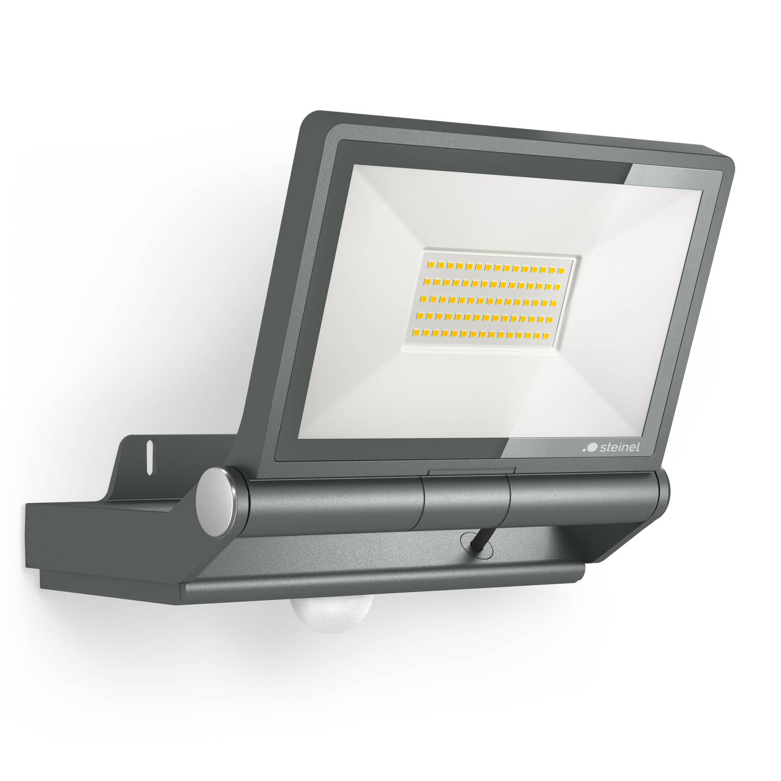 Steinel STEINEL XLED Pro One Max LED outdoor spot, sensor, aluminium, glass, 50.1 W, energy efficiency: E, W: 20.2 cm, H: 25.9 cm