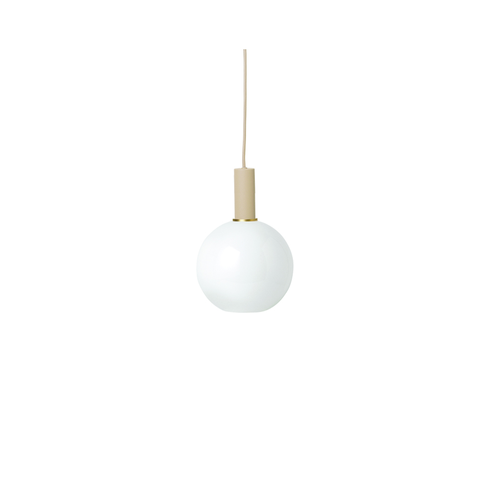 Collect Lustră Pendul Opal Sphere Low Cashmere - ferm LIVING