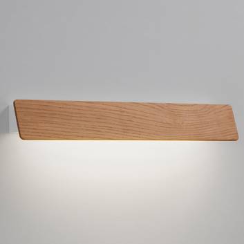 Bover Alba 60 - LED spiegellamp met eikenhout