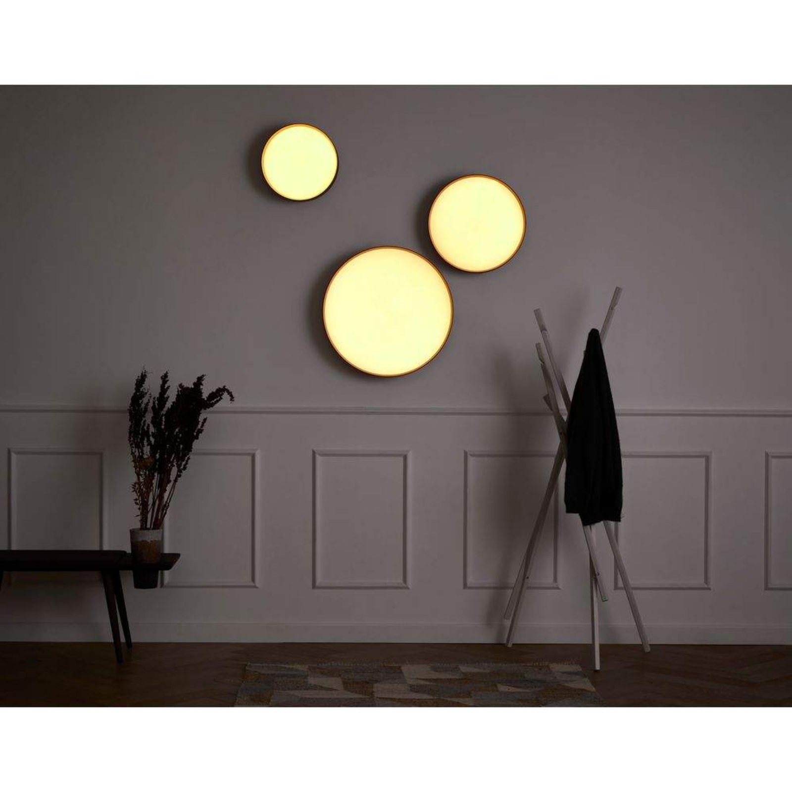 Lucia 45 Plafond Black/Gold - Loom Design