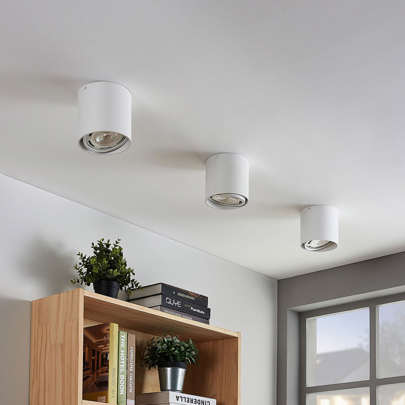 Mabel taklampa Round Vit - Arcchio