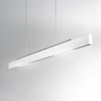 Tratto LED-pendel m. strålende lys, tosidet, hvid