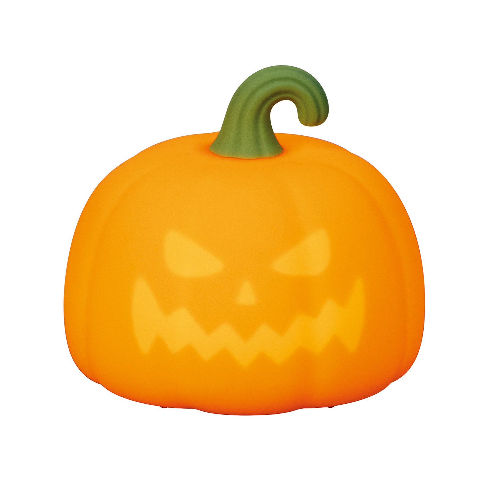 Lanterna cu LED Richy, portocalie, Ø 11 cm, silicon