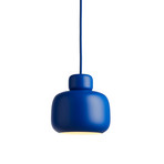 Stone pendellampe Small, blå, metal, Ø 16 cm - Woud