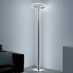 Paul Neuhaus Q-Vito LED floor lamp, straight, ring