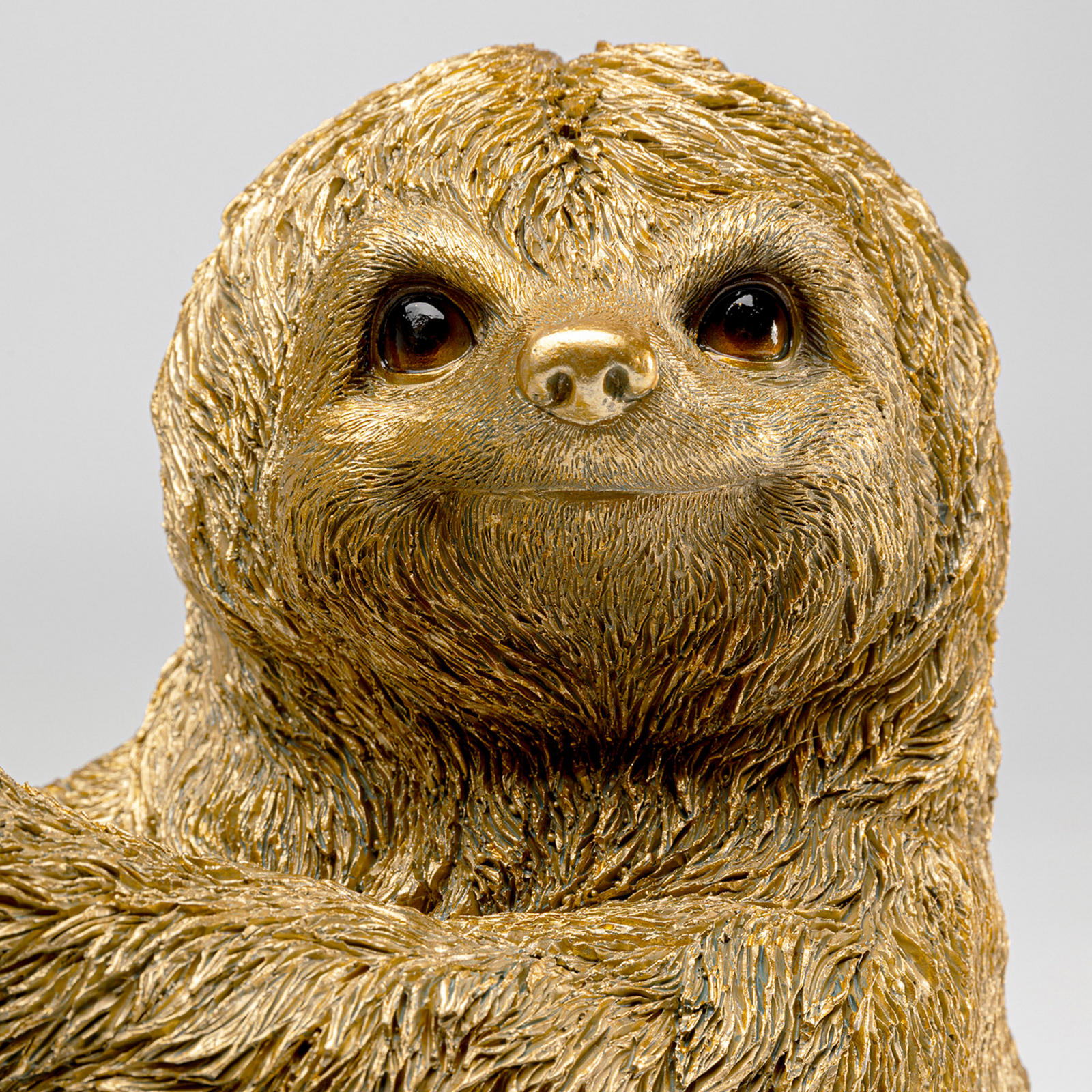 Lampada da tavolo KARE Animal Sloth, color oro, altezza 30 cm, E14