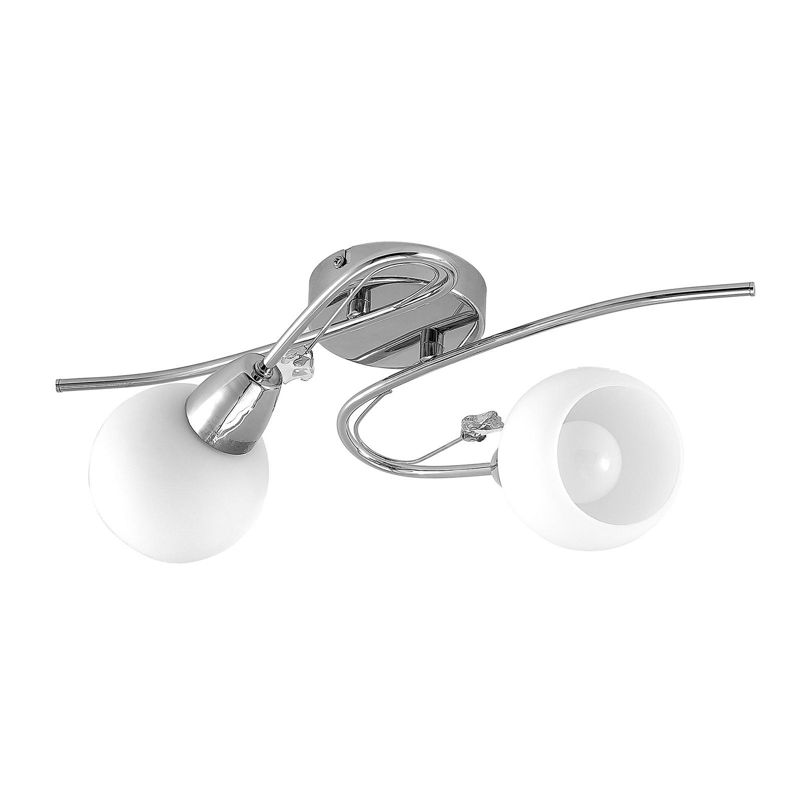 Lindby Ceiling Light - Living / Dining Room - dimmable - Modern - Silver