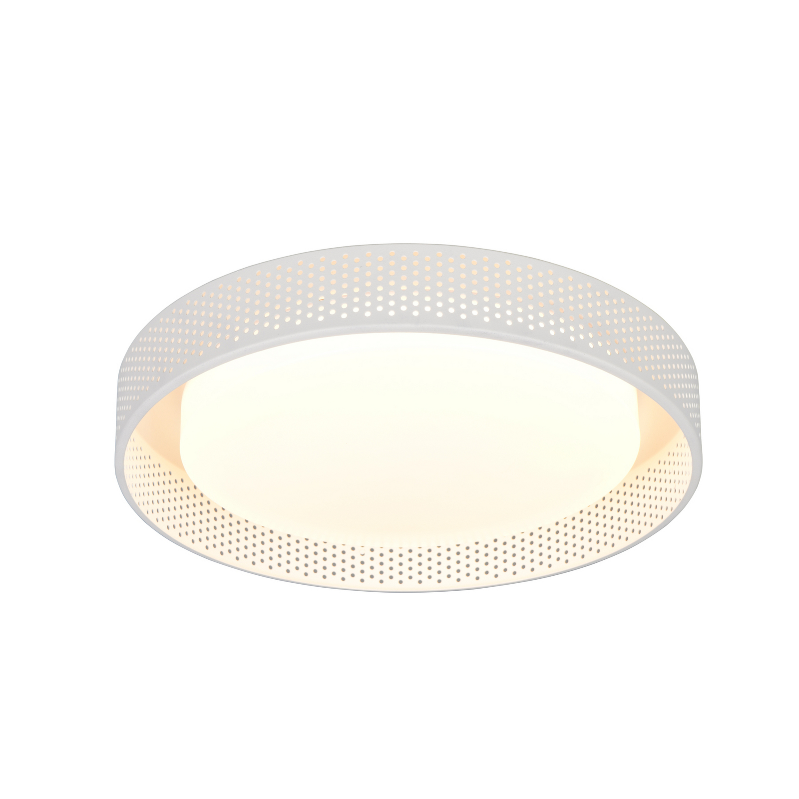 LED plafondlamp Filippo, mat wit, Ø 33 cm, metaal, CCT, IP44 LED plafondlamp Filippo, mat wit, Ø 33 cm, metaal, CCT, IP44