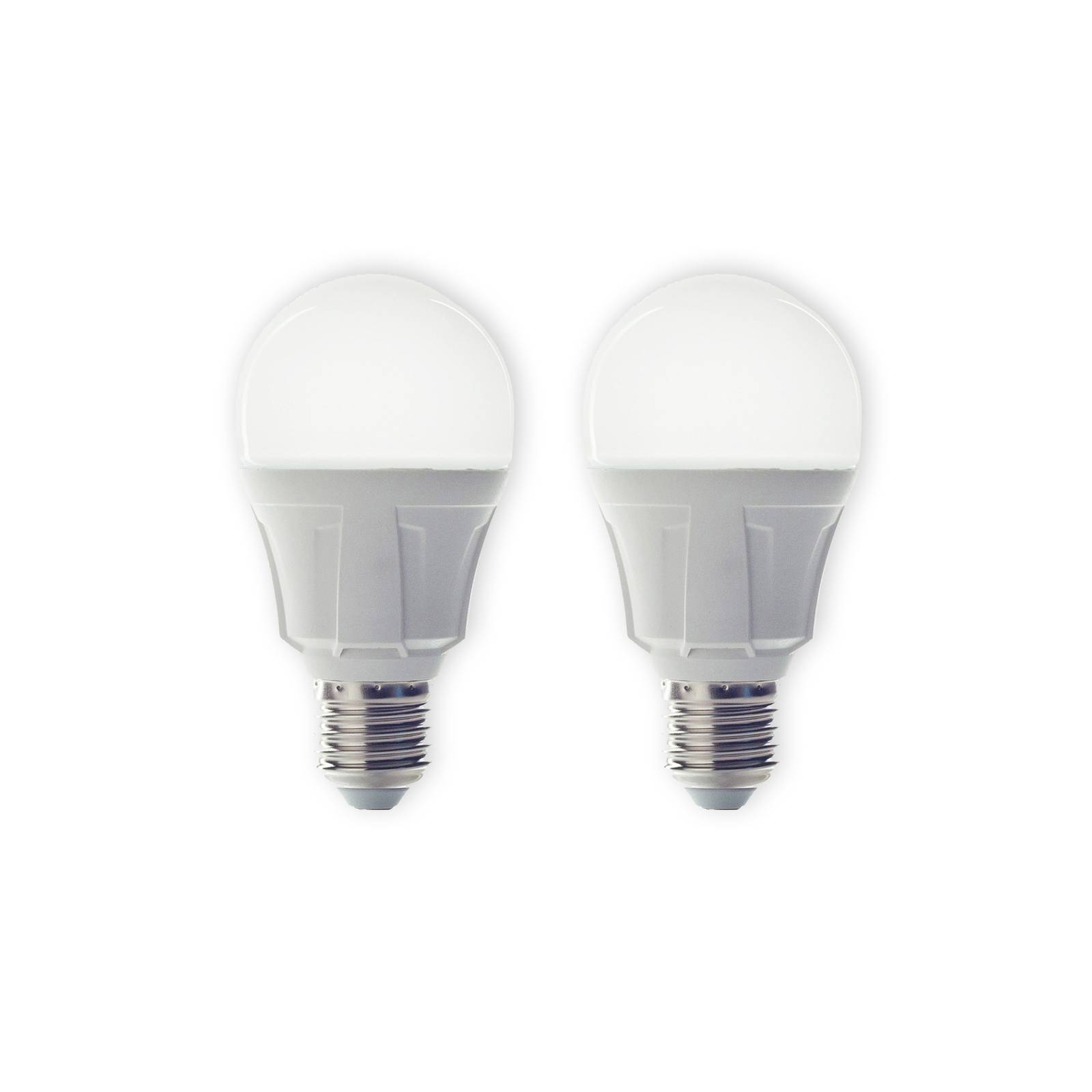 Lindby E27 8,5 W 830 ampoule LED blanc chaud x2