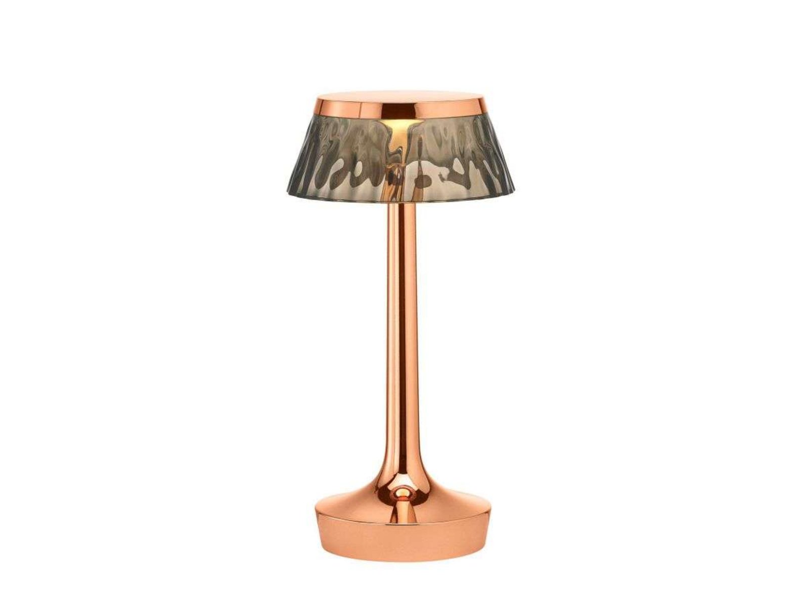 Bon Jour Unplugged Stolní Lampa Copper/Fumé - Flos