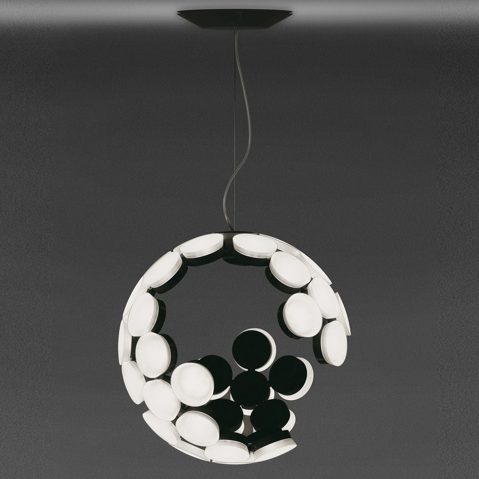 Artemide Scopas LED hanging light, app-compatible