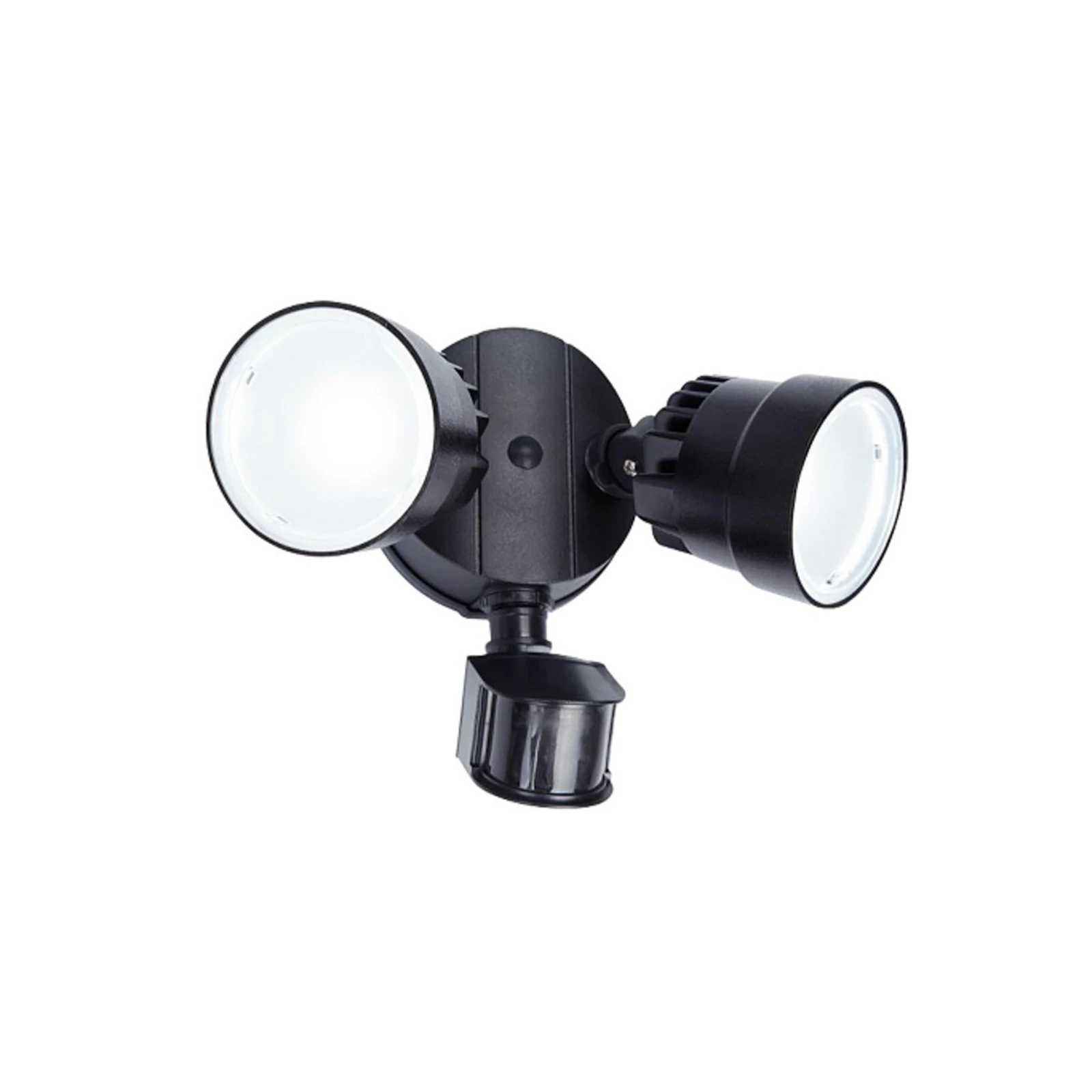 LED-anduriga välisvalgusti SHRIMP II, must, 12 W, 2 lambiga, IP44