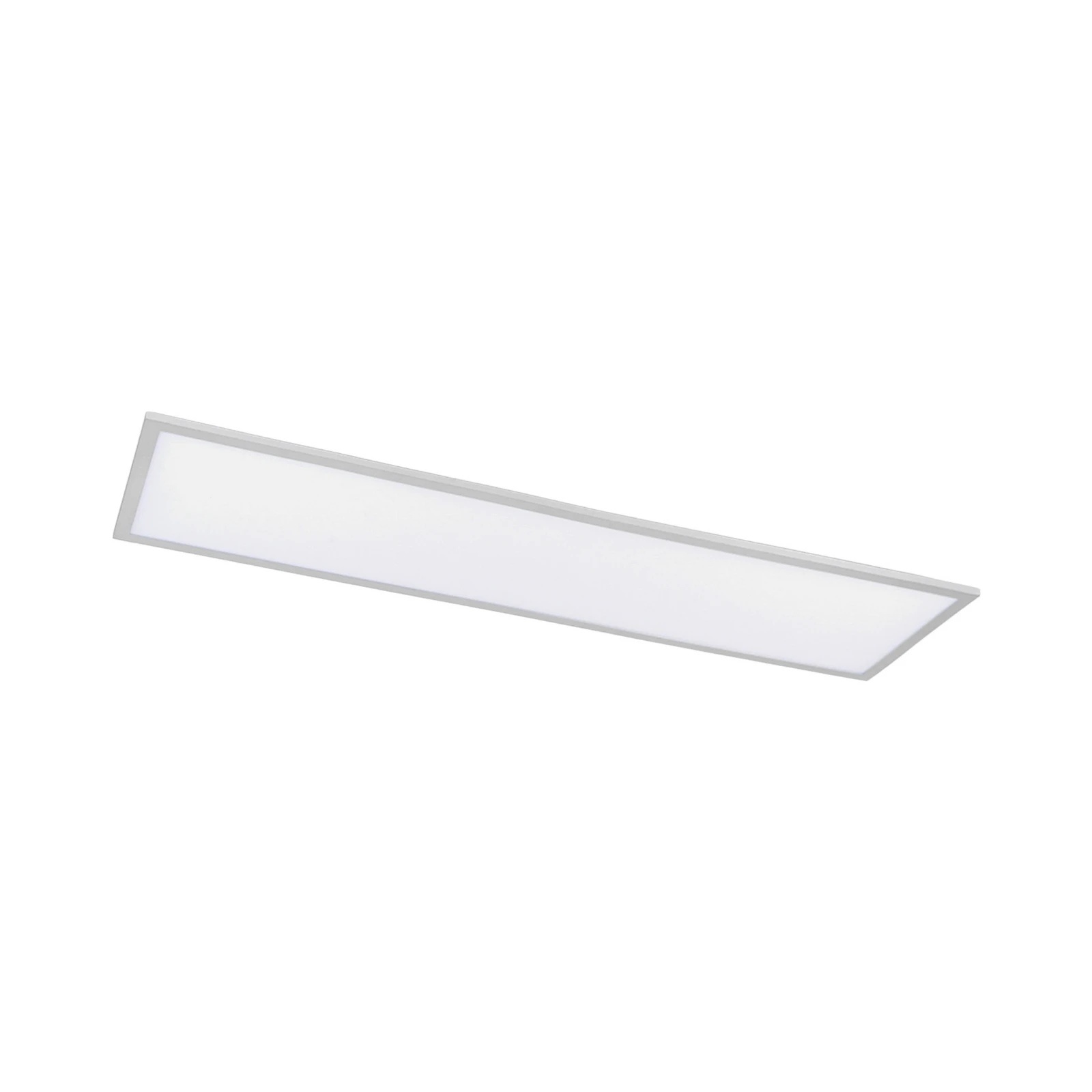 Arcchio LED paneel Lysander, 50W, CCT, 119cm, zilver