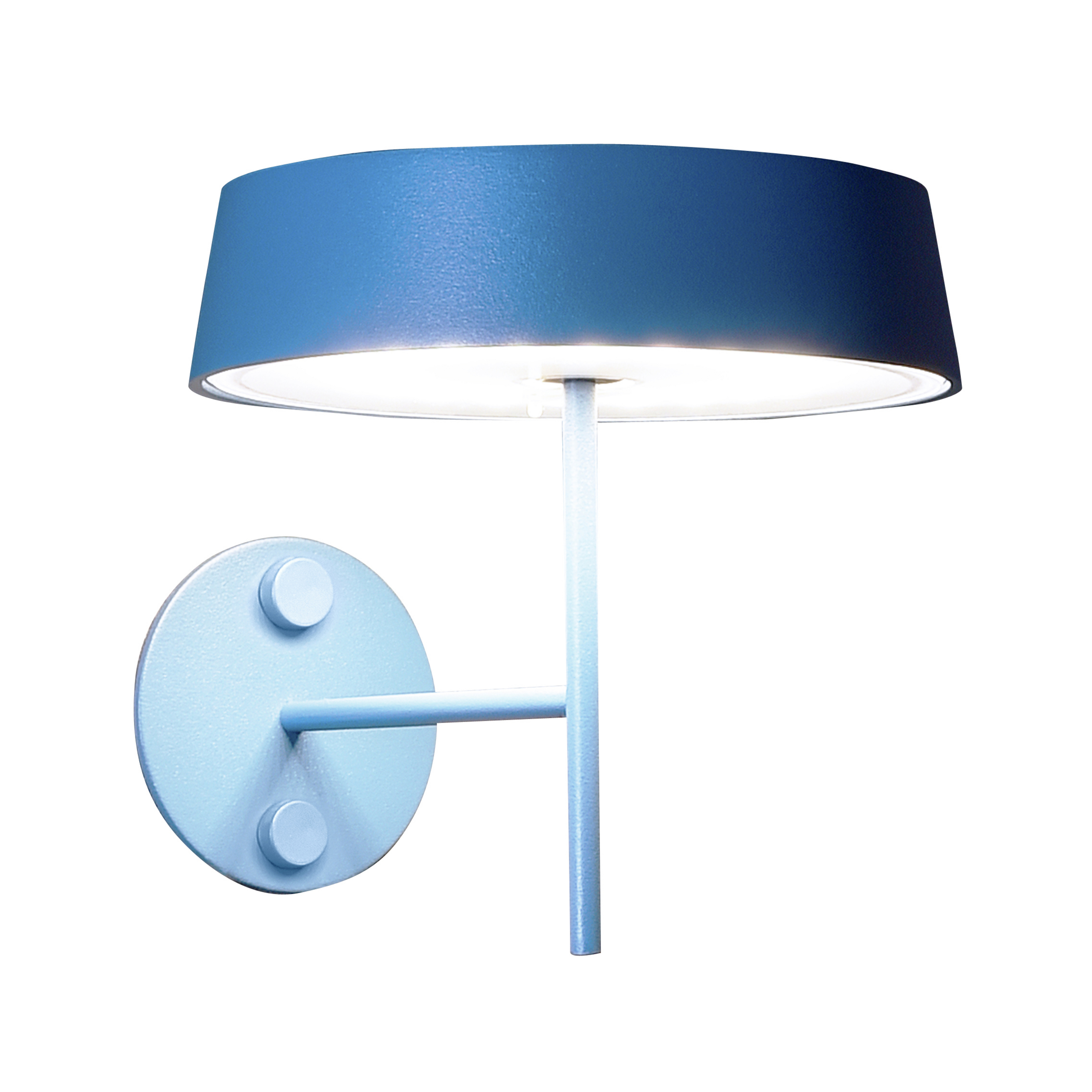 Applique LED Miram à batterie, dimmable, bleue