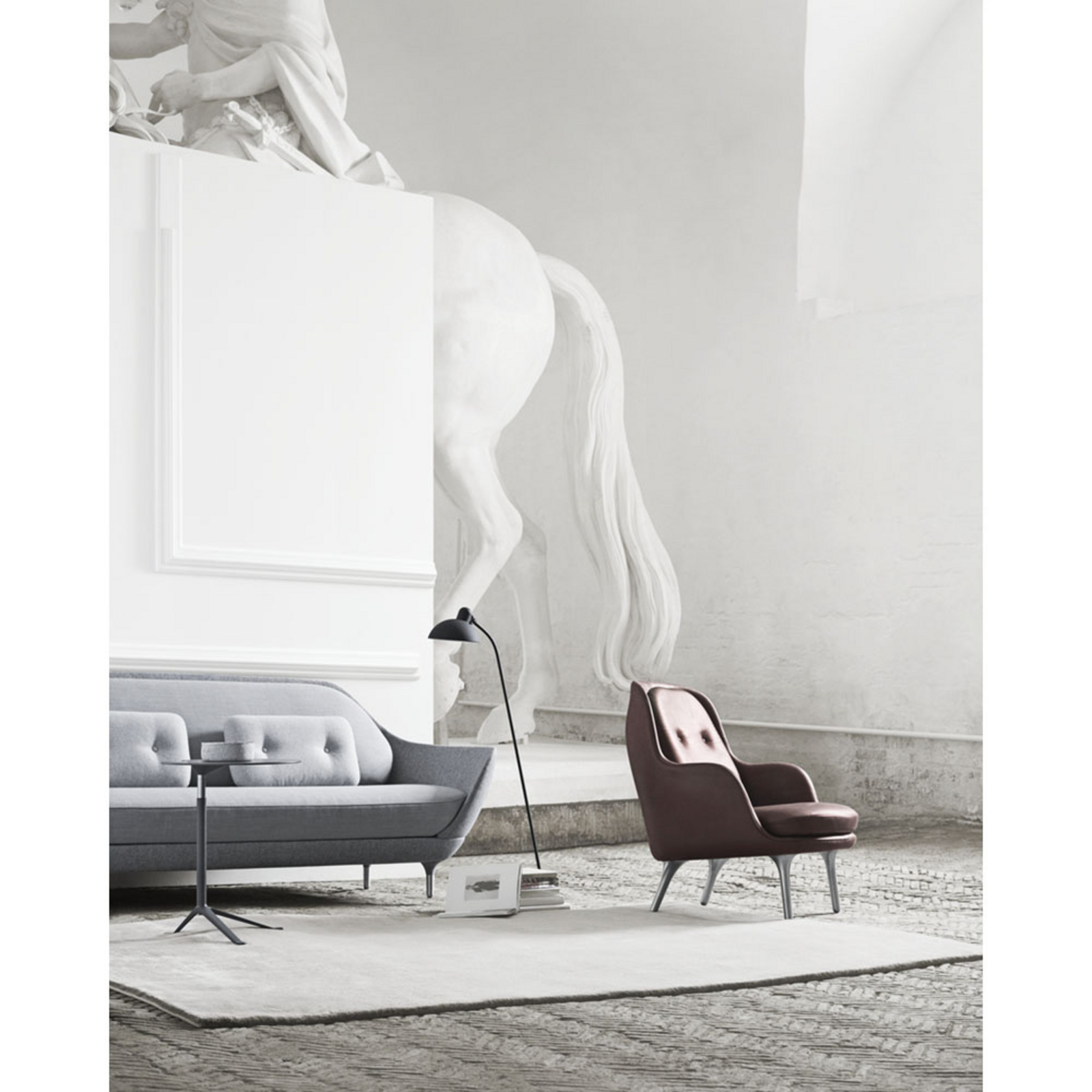 KAISER idell™ 6556-F Piantana Bianco - Fritz Hansen