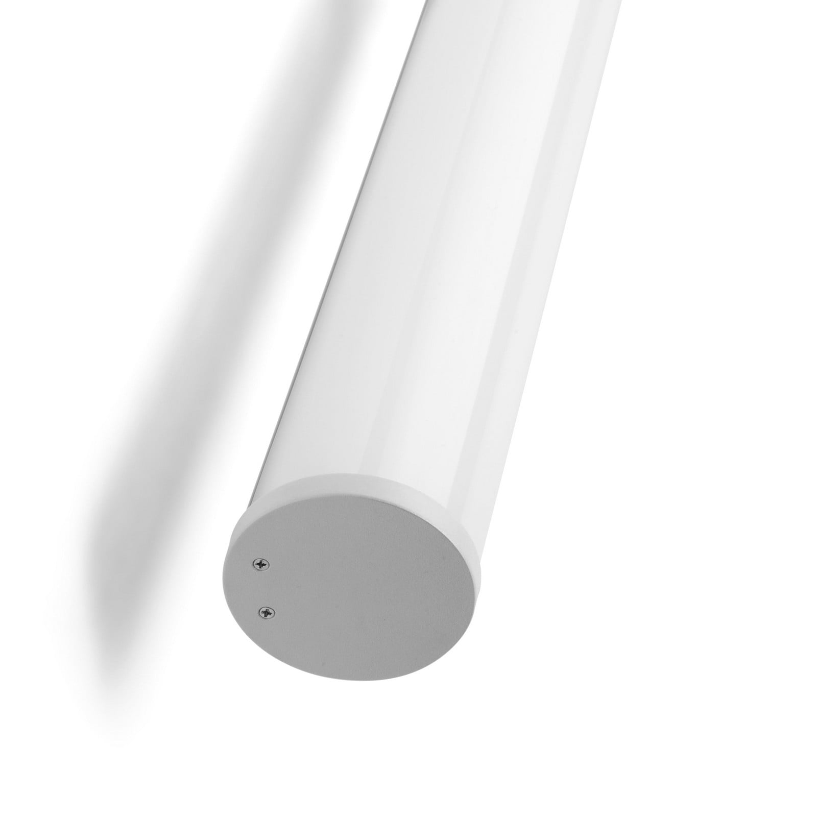 TECNICO by Sforzin Pirgos Aplică de perete cu LED lățime 200 cm alb plastic - Camera de zi / sufragerie - modern