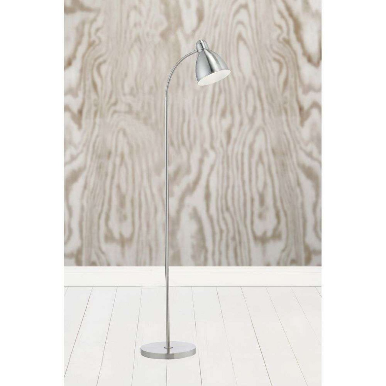 Nitta Floor Lamp Steel - Markslöjd