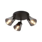 Classy ceiling spotlight, 3-bulb