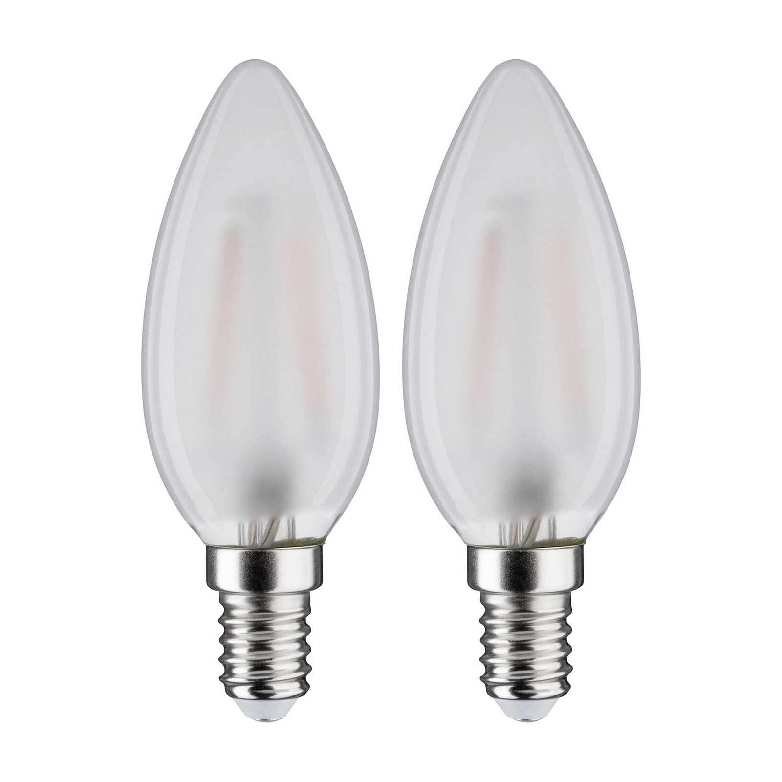 Paulmann LED bulb E14 3W 2700K matt 2-pack