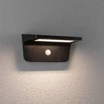Paulmann Solveig LED solar wall light with sensor