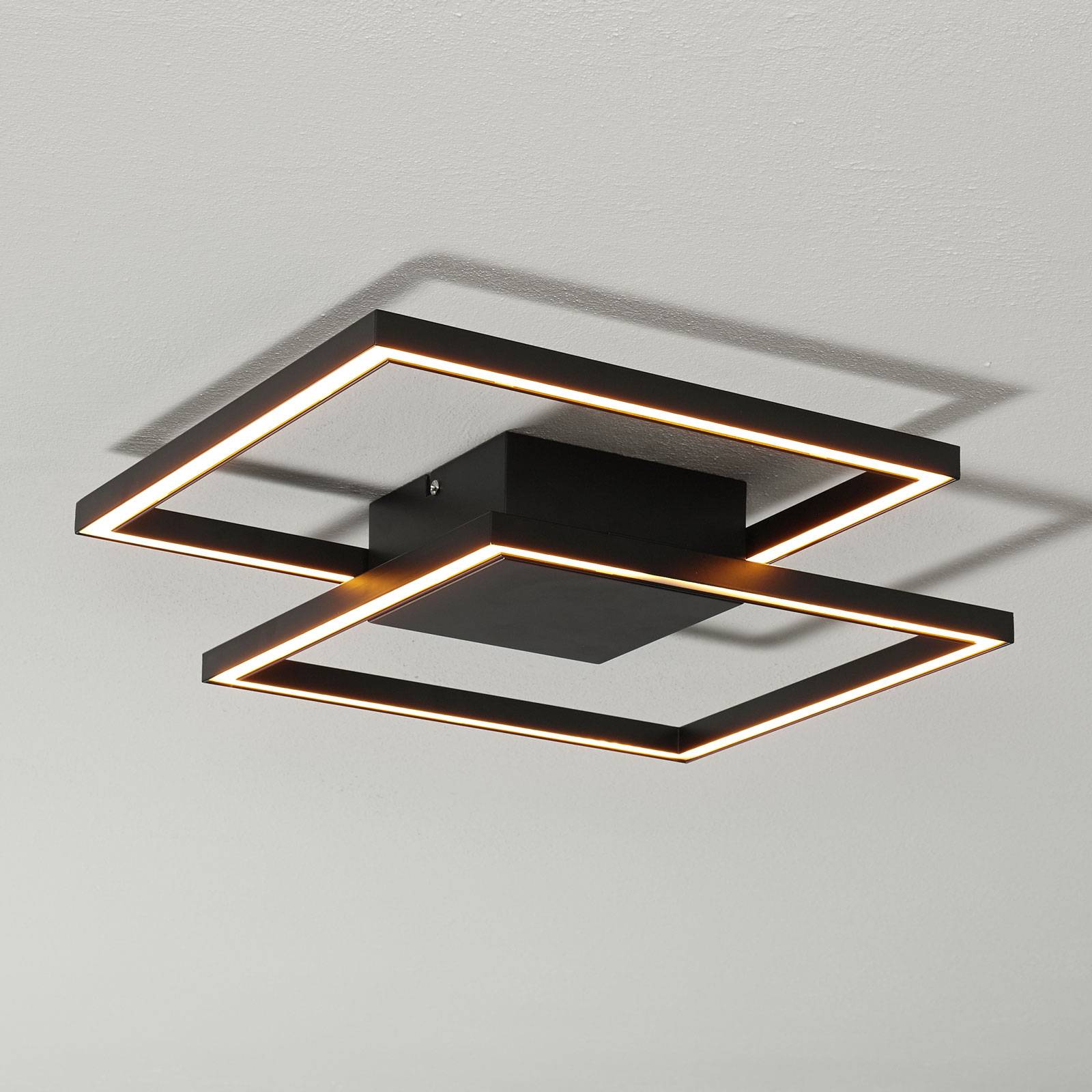 Lampa sufitowa LED Falcon, czarna