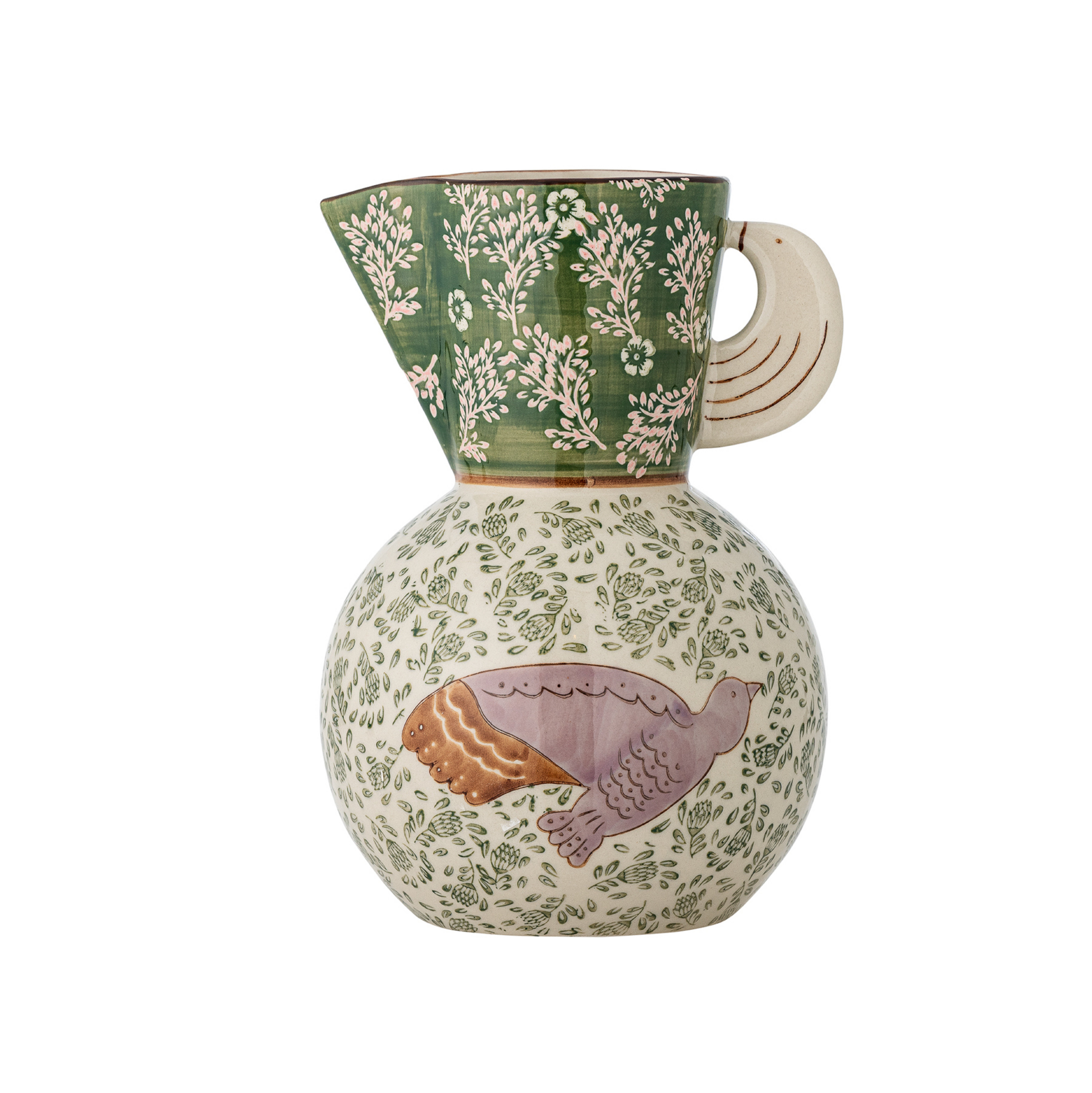 Hezha Krug, grün, Höhe 21 cm, Keramik - Bloomingville