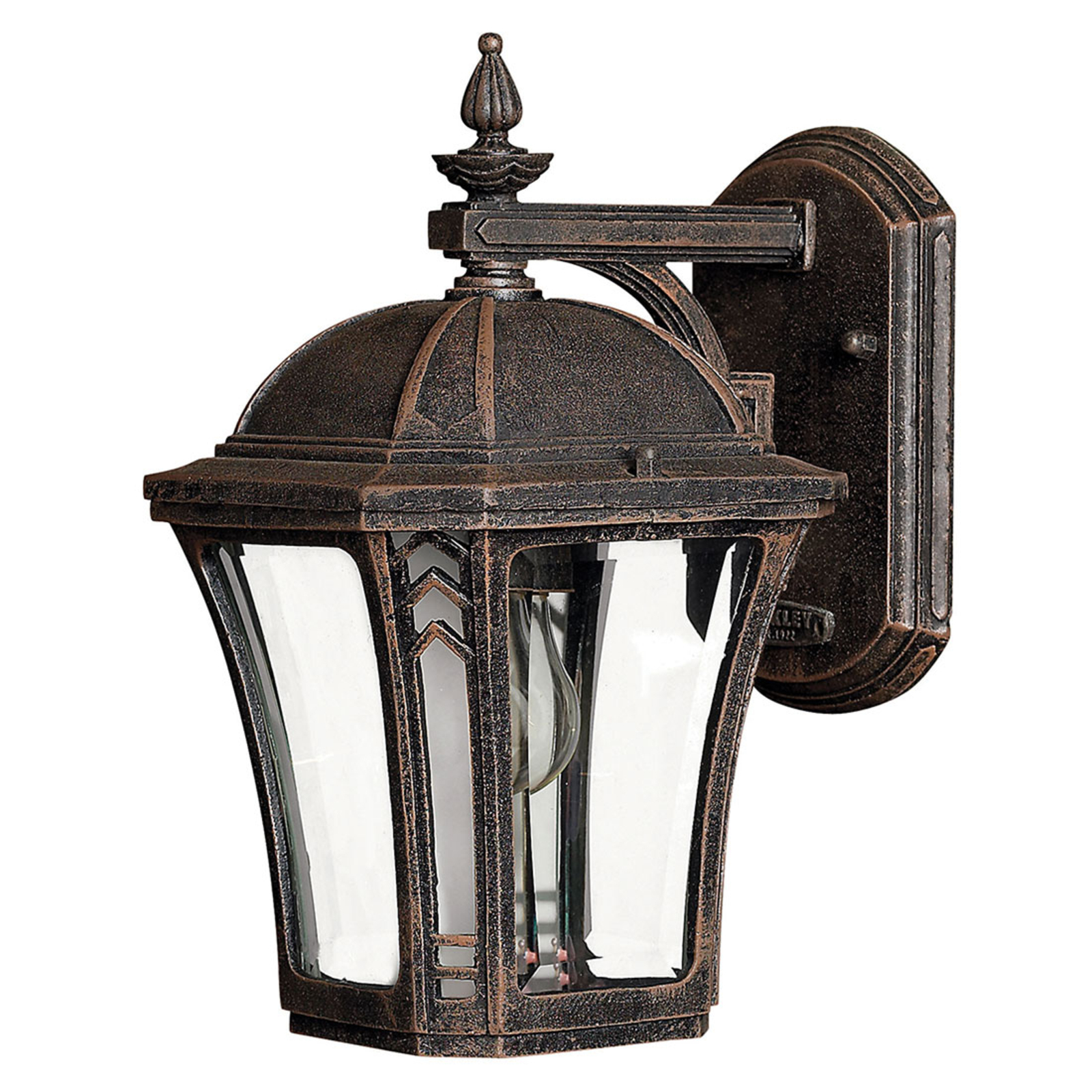 Wabash S outdoor wall light, height 26.5 cm