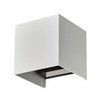 Dara Square LED Smart Draußen Wandleuchte Weiß - Lindby