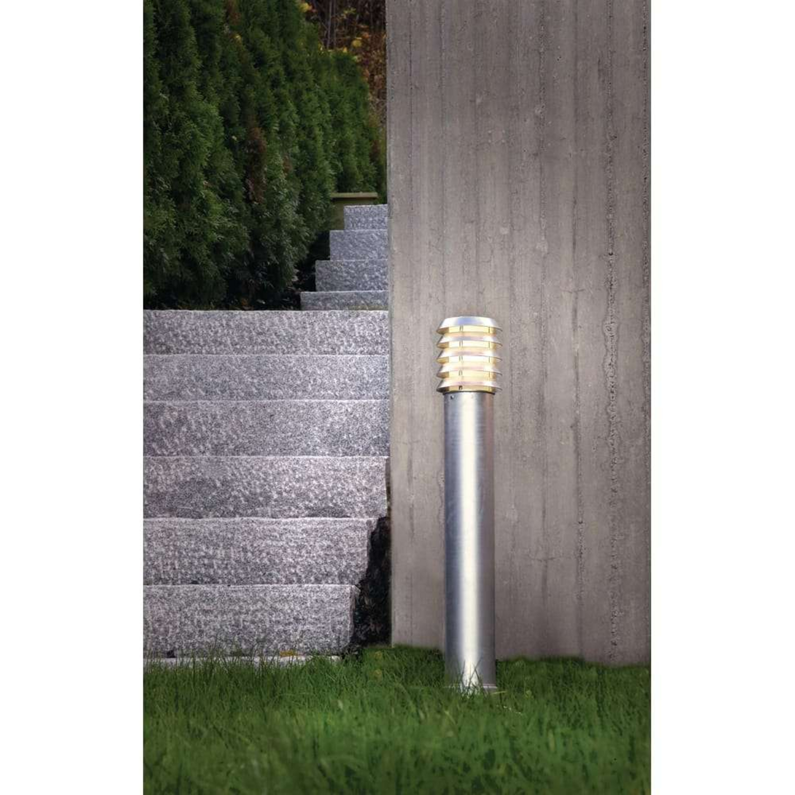 Alta E27 Halogen Lampadare Exterior Large w/Suport de Ancorare Black - Norlys