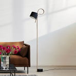 HAY Rope trick LED floor lamp adjustable lampshade