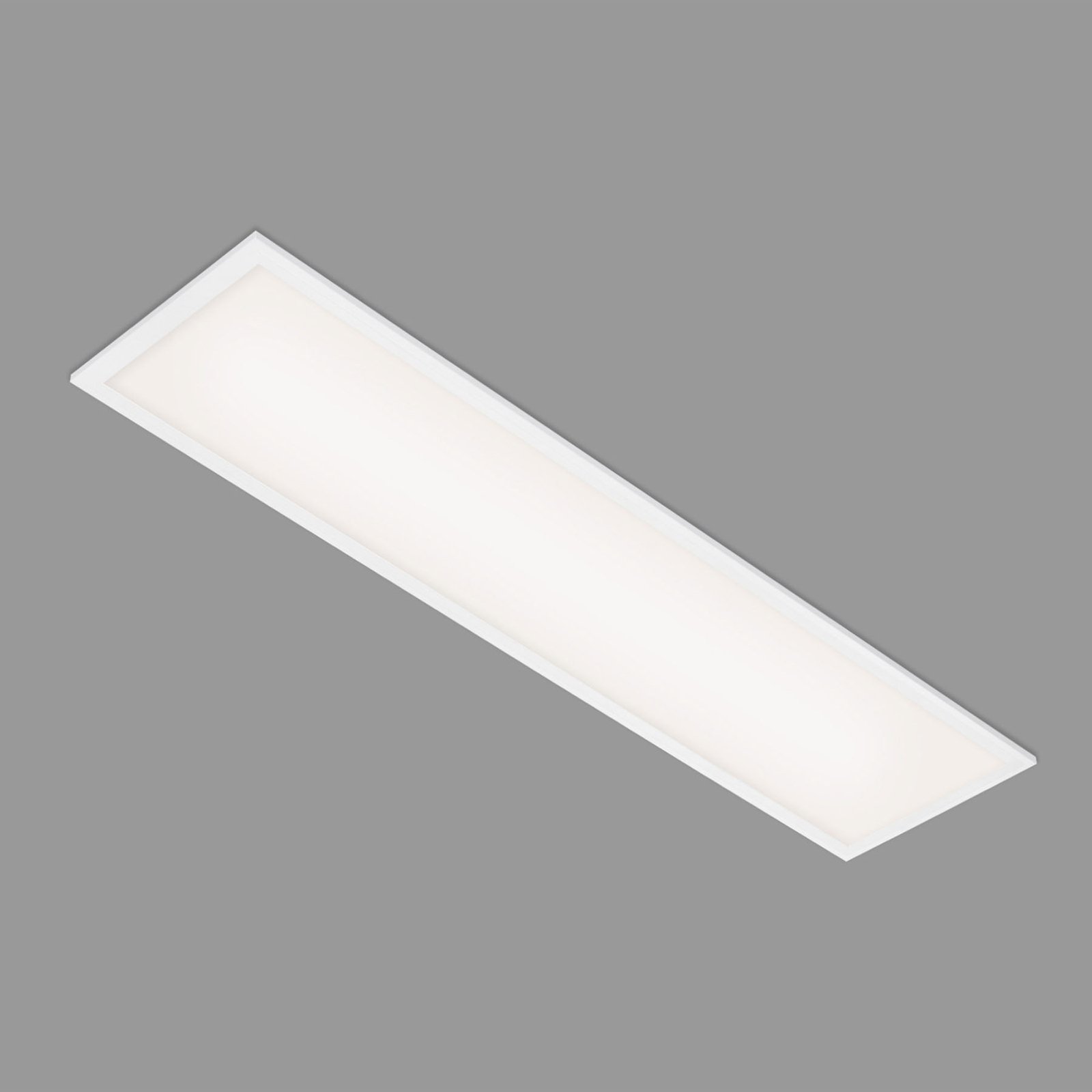LED skydelis Paprastas, baltas, itin plokščias, 100x25cm