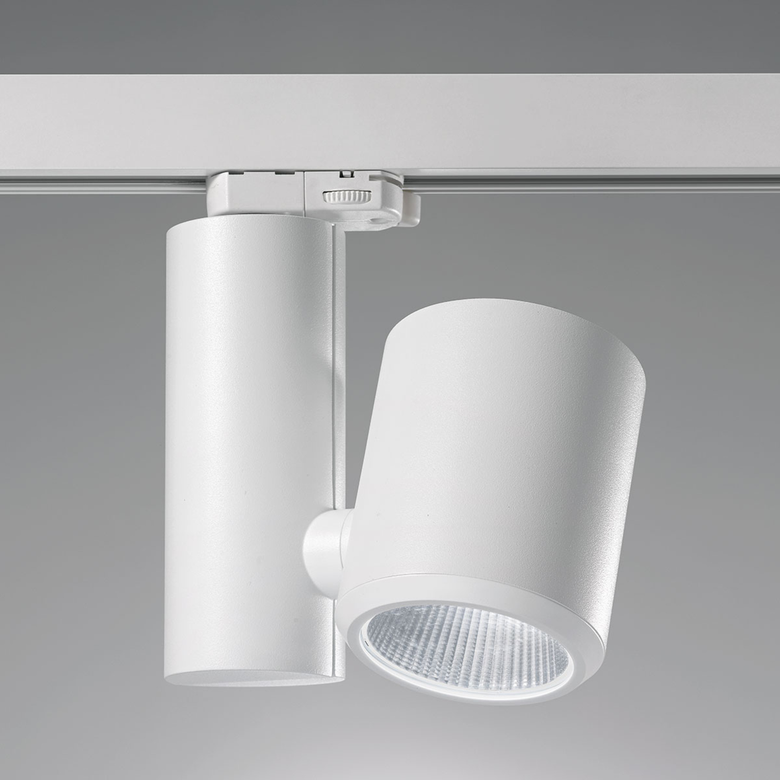 Egger Licht Kent Bakery LED track spotlight white 15°, aluminium, 32 W, energy efficiency: A+, H: 18 cm