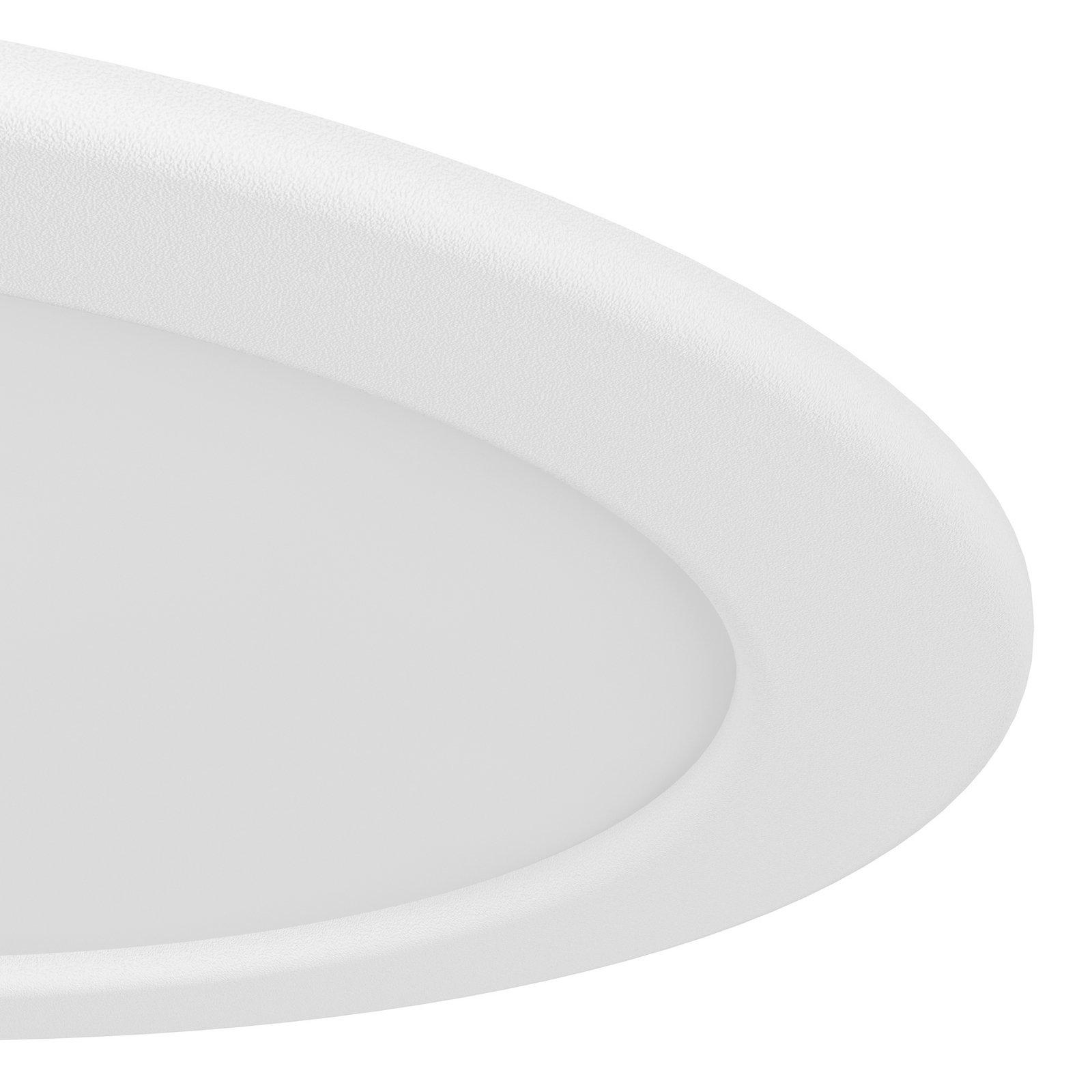 EGLO connect Smart LED-innfellingslampe Fueva 6-Z, hvit, Ø 16 cm