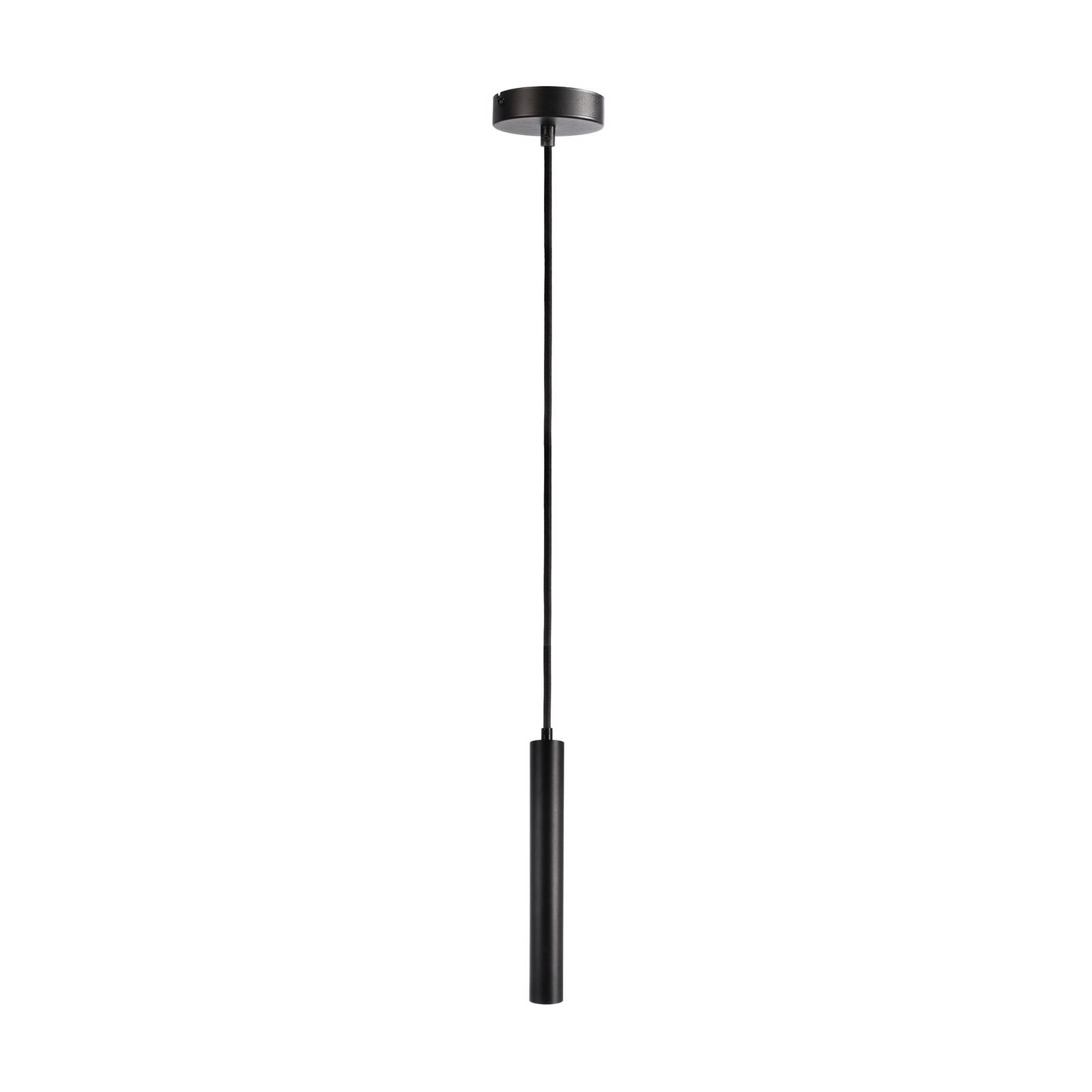 LED-Hängeleuchte Slim, schwarz, Aluminium, 2.700 K