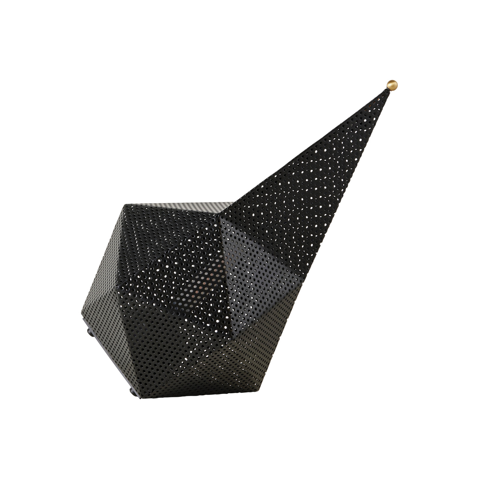 Gubi lampada da tavolo LED a batteria Bagdad, nero, altezza 36 cm