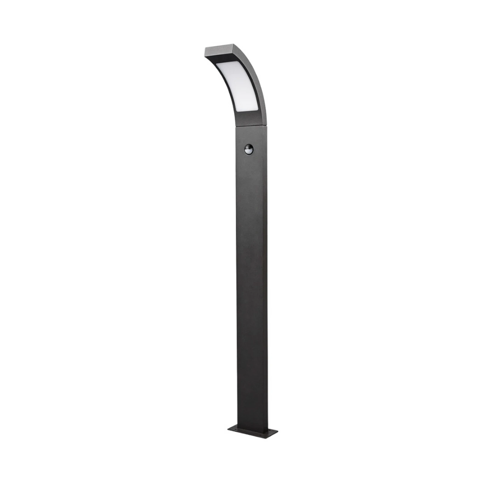 Lucande LED светлина за пътеки Juvia, 100 cm, детектор за движение, IP54