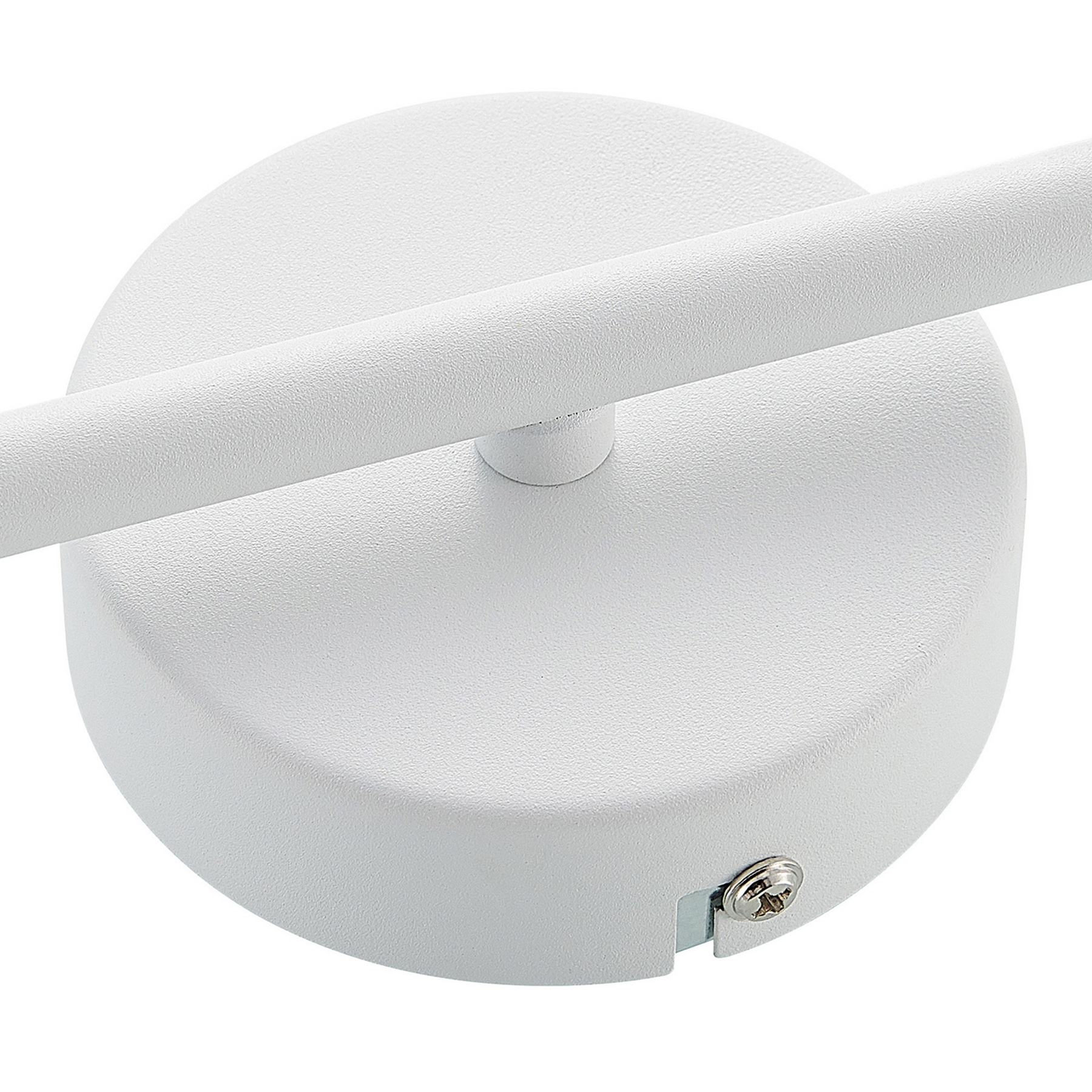 LED-Deckenlampe Tomoki Metall Weiß Schirme Zylindrisch ELC Leuchte