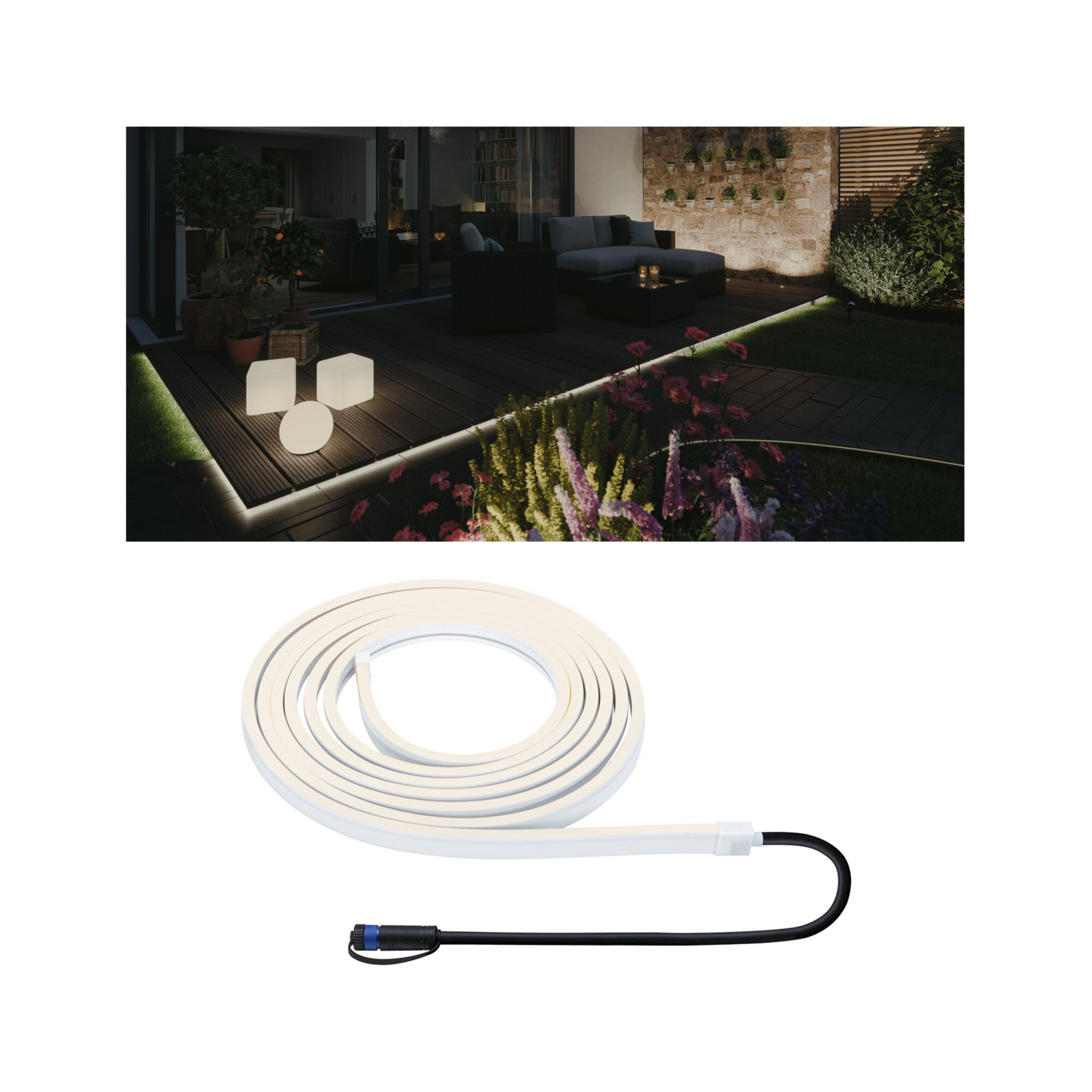 Paulmann Plug & Shine Smooth Taśma LED 3000K 5 m