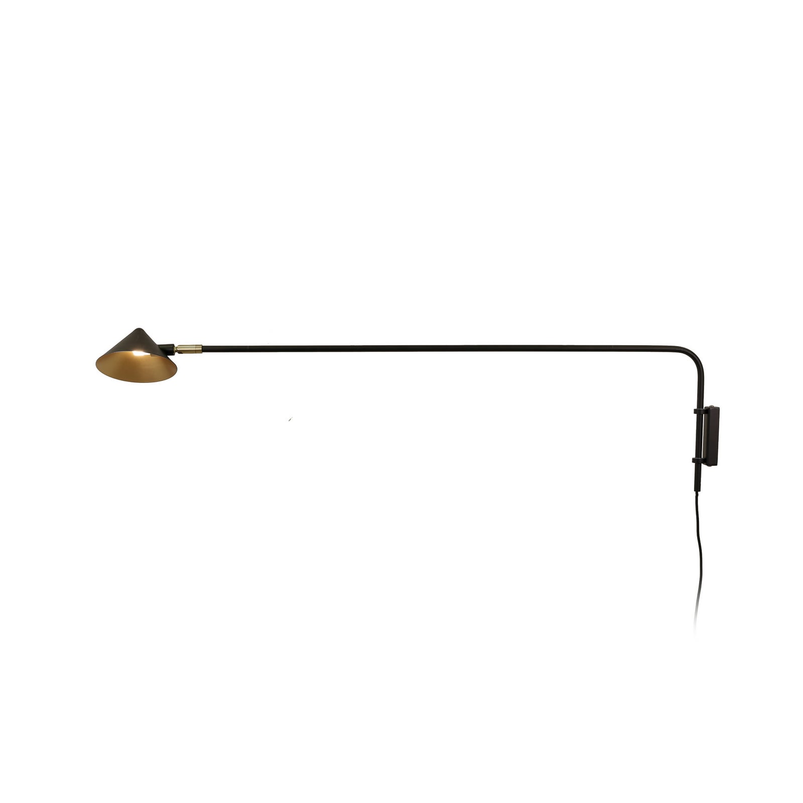 Kelly Long Wandleuchte Black - Watt & Veke