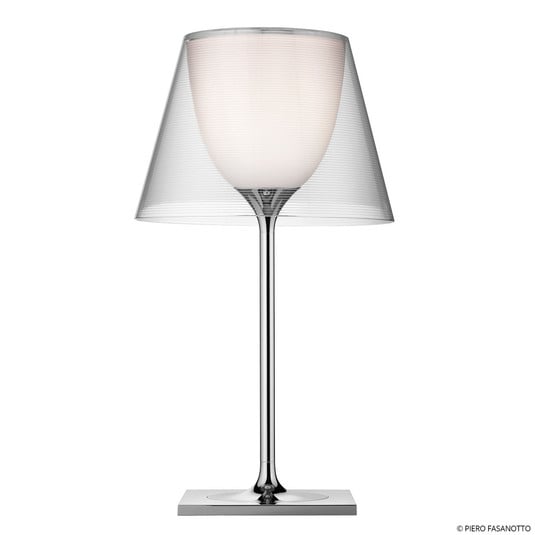 KTribe T1 Candeeiro de Mesa Glass Transparent - Flos
