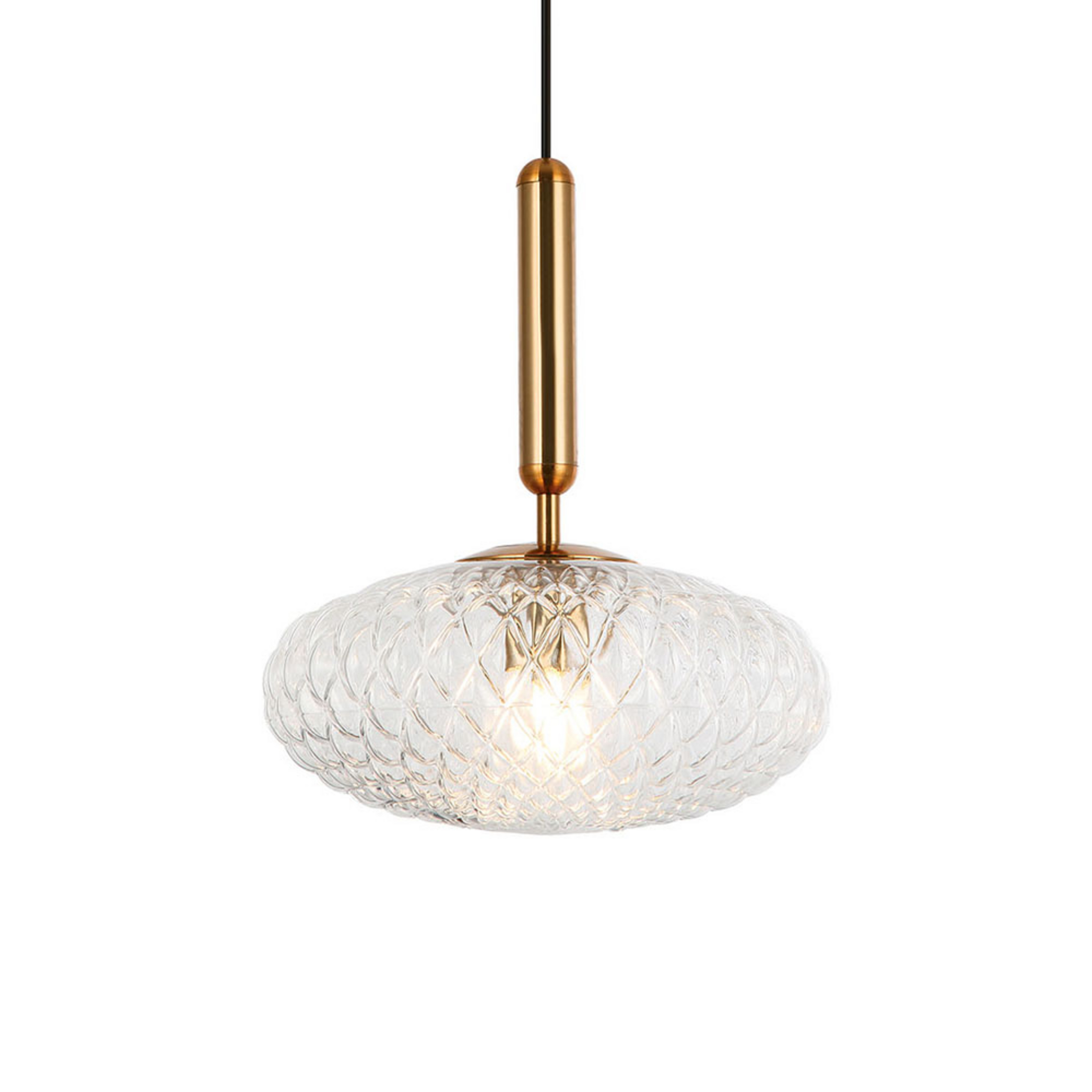 Lampada a sospensione Ester in vetro