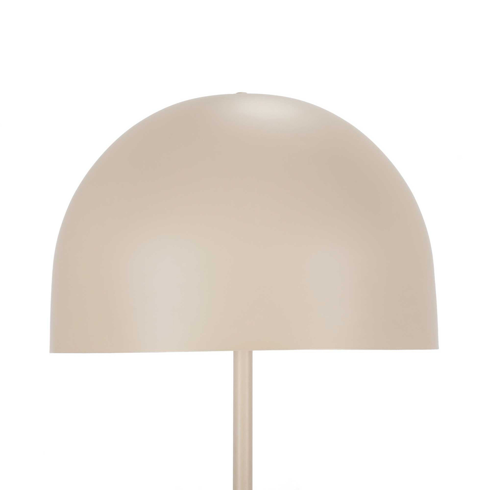 Stolní lampa Forlight Fres, béžová, ocel, výška 46 cm