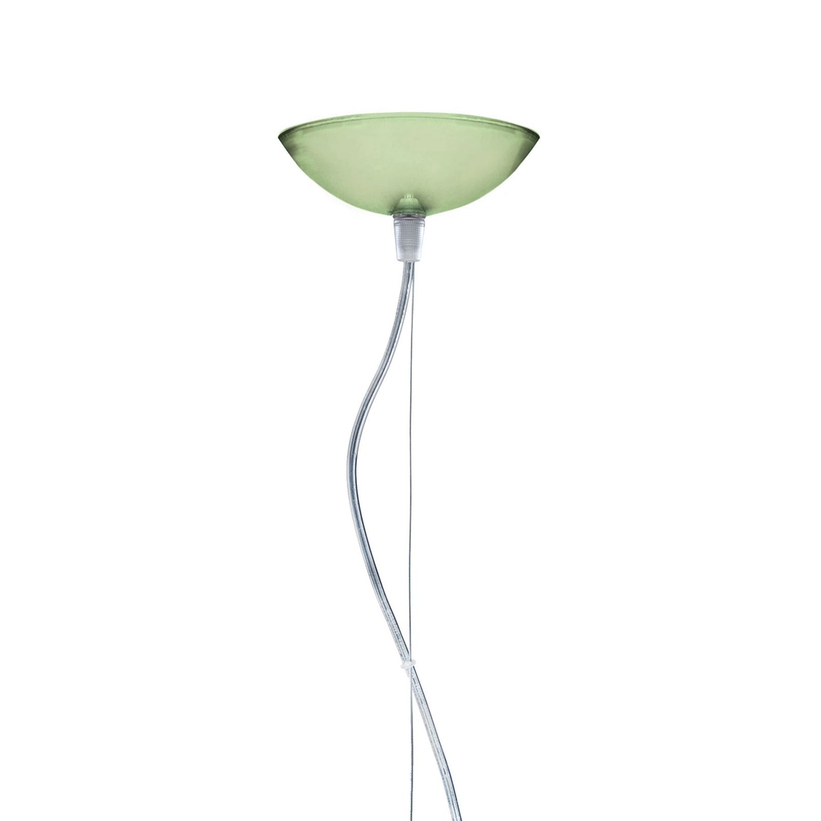 Kartell FL/Y pendant light, Ø 52 cm, green