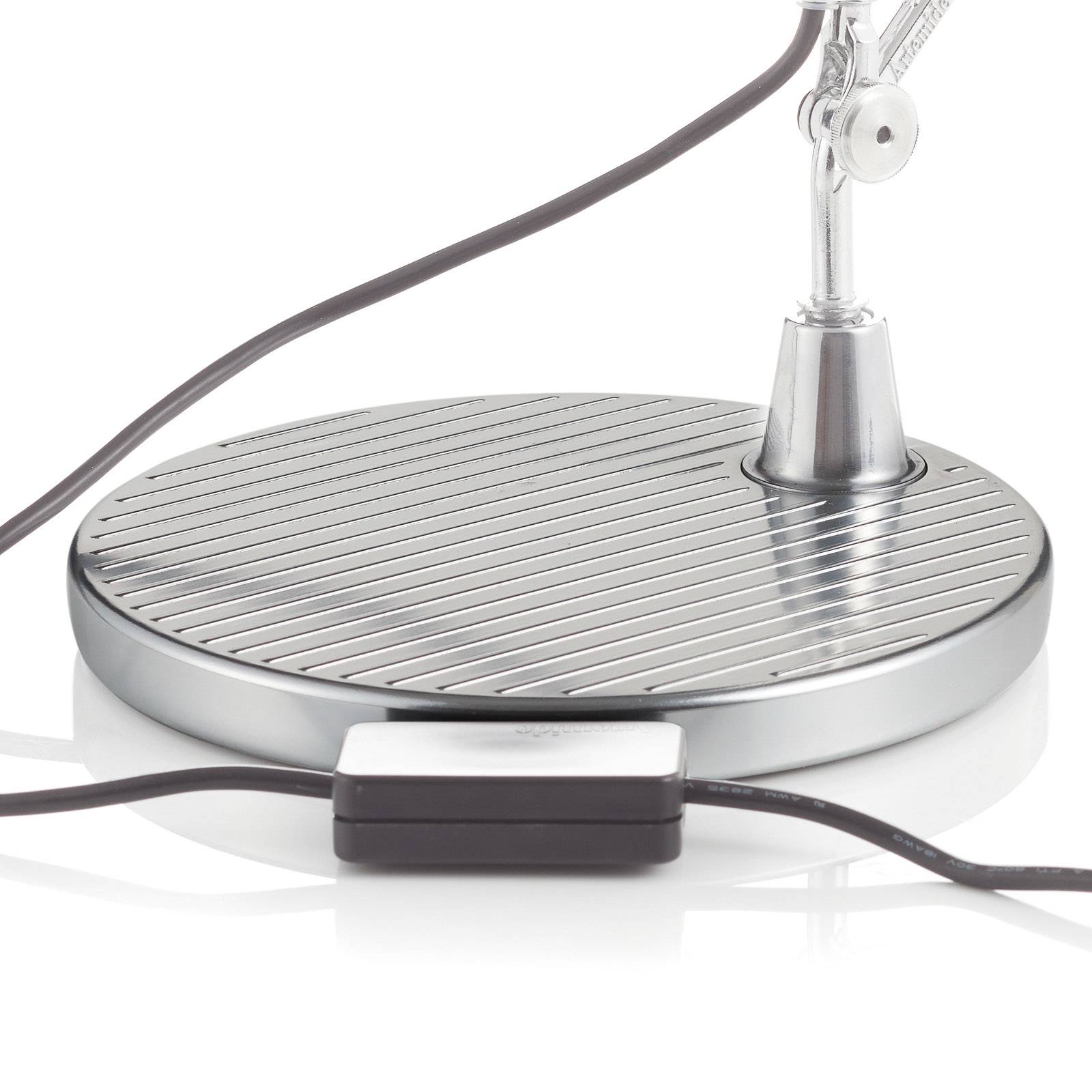 Lampa stołowa LED Artemide Tolomeo Midi, 3000K, aluminium