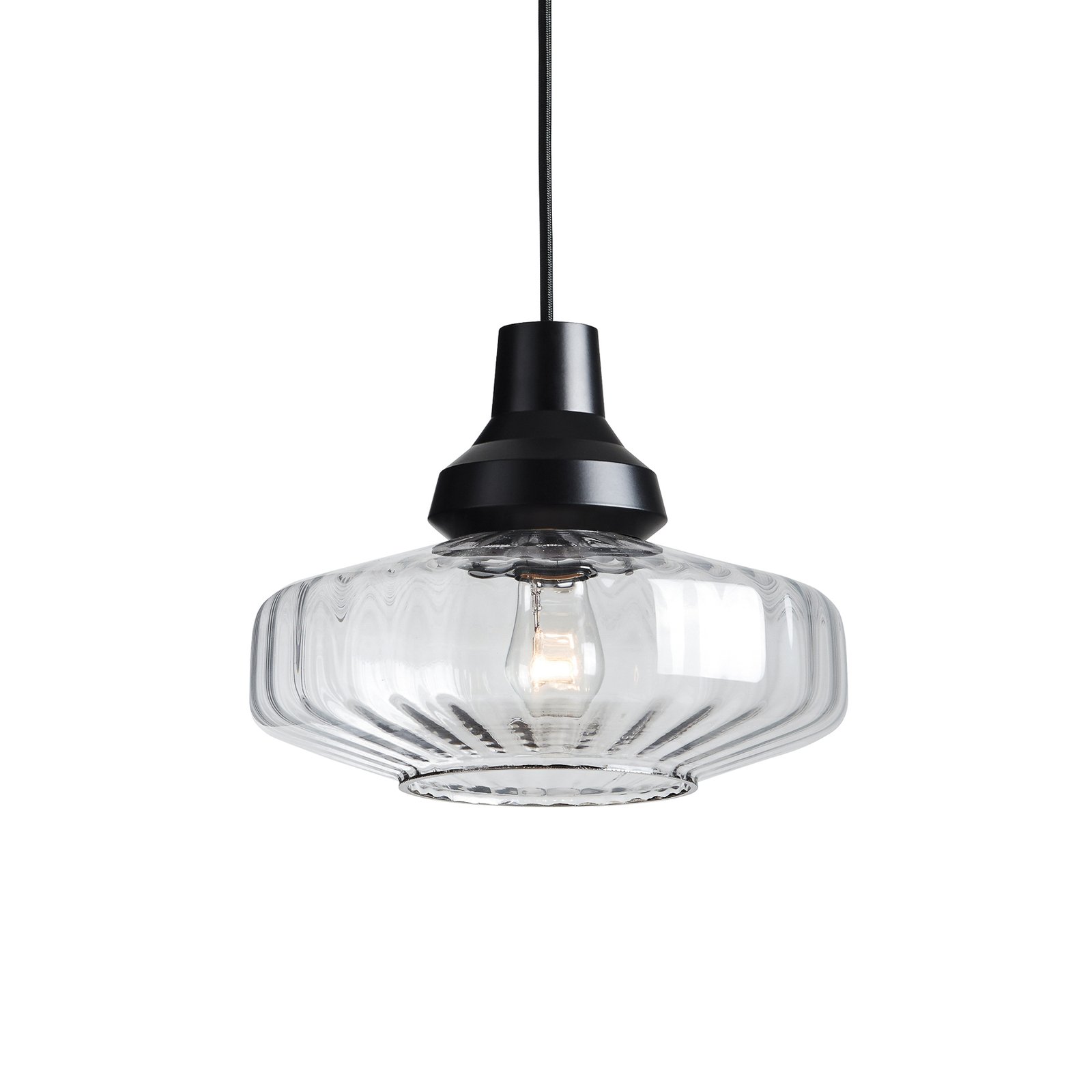 New Wave Optic Lampada A Sospensione Trasparente - Design By Us