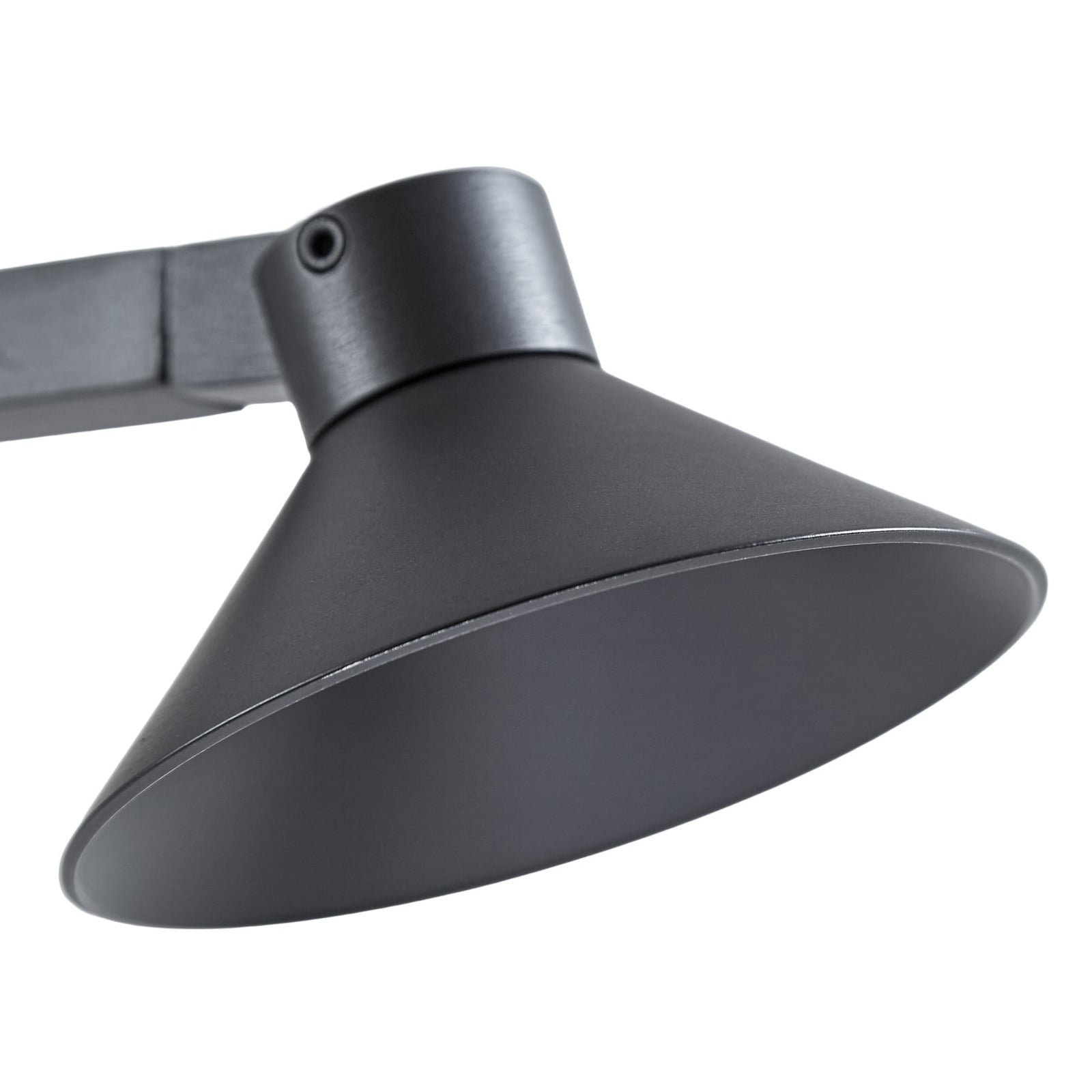 Steve Suspension LED noire 113 cm à 6 lampes, à intensité variable - Lucande