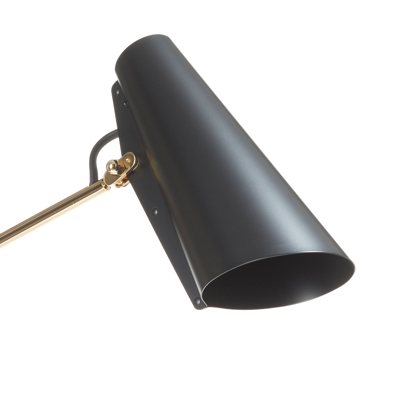 Birdy Floor Lamp Black/Brass - Northern