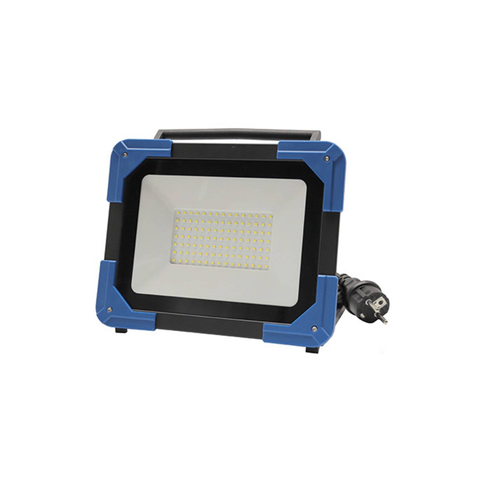 Reflektor budowlany LED Ledar 6 500 K 120° czarny 75 W